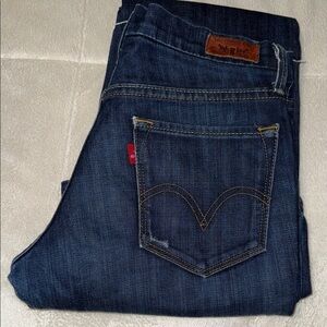 Levi's Dark Blue Denim Jeans